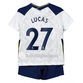 Tottenham Hotspur Lucas 27 Børn Hjemme Fodboldsæt 2020-21 S/S (+ Korte bukser)
